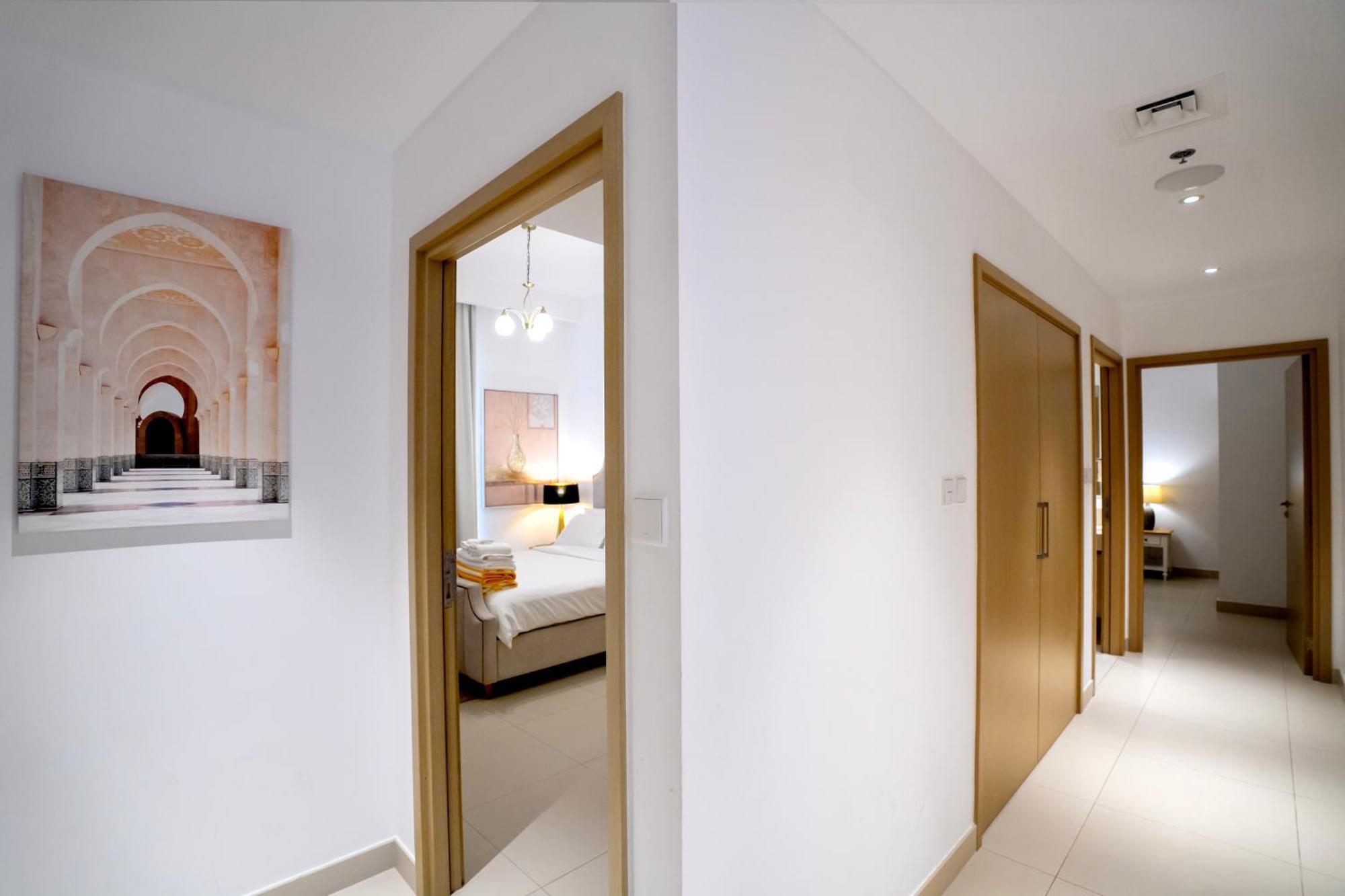 ドバイ 3Br Haven With Burj Views By Magnoliasvhrアパートホテル エクステリア 写真